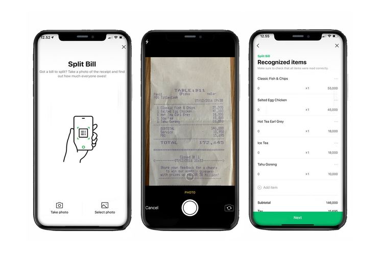 Fitur SplitBill pertama kali hadir di Indonesia pada Oktober 2019. Saat itu, fungsinya masih sangat sederhana, di mana pengguna hanya bisa menghitung jumlah tagihan total dan membaginya rata/sesuai proporsi dengan teman satu grup.