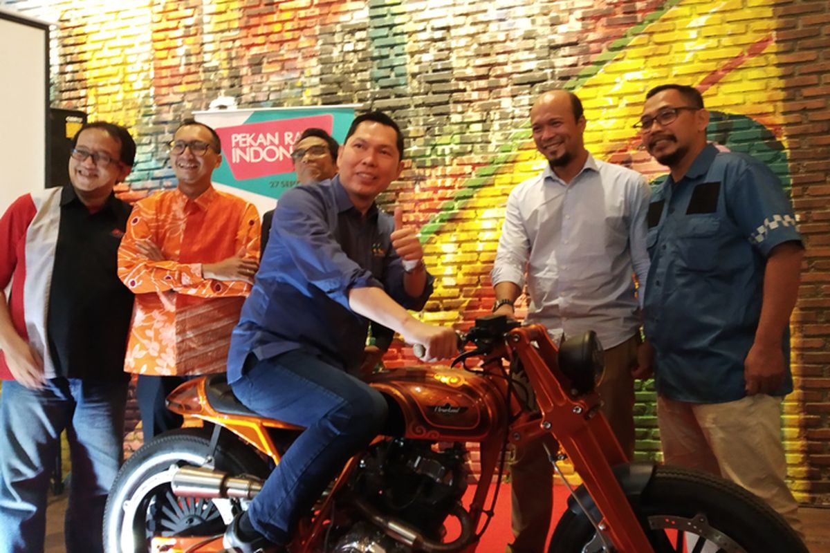 Gelaran Pekan Raya Indonesia (PRI) akan diwarnai motor kustom dari Parjo