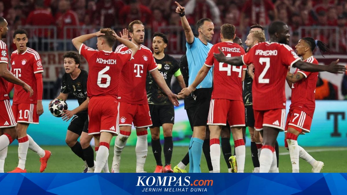 Kontroversi Handball Joao Neves di Bayern vs PSG, Ini Alasan Wasit Tak ...