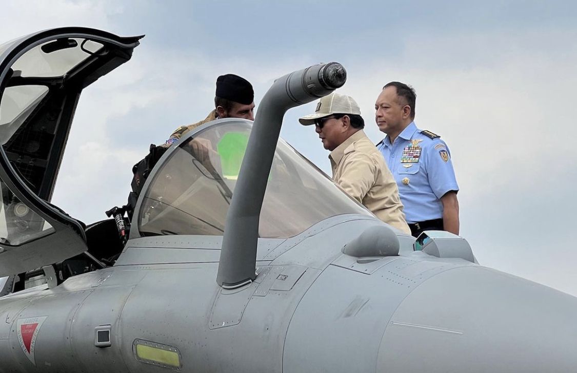 Indonesia Buru Jet Canggih, Prabowo: Rafale dan F-15 Kita Kejar