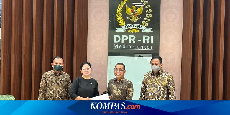 Puan Bacakan Surpres Penunjukkan KSAL Laksamana Yudo Margono Jadi Panglima TNI Baru