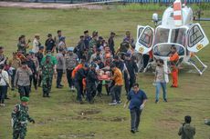 Seluruh Penumpang Rombongan Heli Kapolda Jambi Berhasil Dievakuasi dengan Selamat