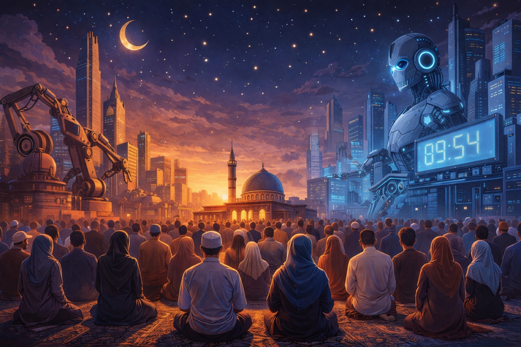 Meruwat Modernitas dengan Ramadan.