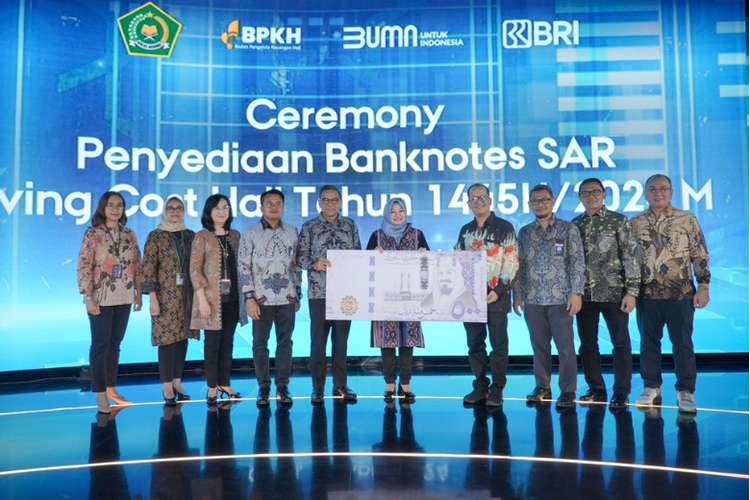 BRI kembali terpilih sebagai pemenang penyediaan uang kertas asing untuk biaya hidup jemaah haji Indonesia 2024. 