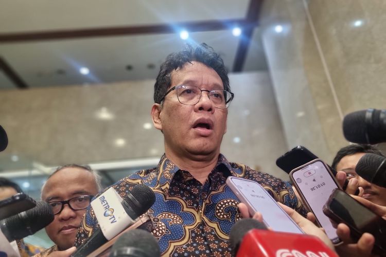 Menteri Keuangan Purbaya Yudhi Sadewa saat ditemui di Gedung DPR RI, Jakarta, Kamis (11/9/2025).