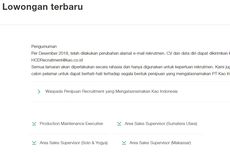 Kao Indonesia Buka Posisi 10 Lowongan Kerja Lulusan D3-S1