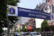 Alat Parkir Meter Dipasang di Jalan Sabang, Besok Diresmikan 