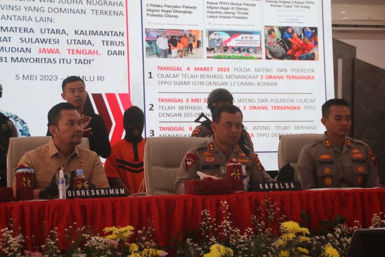 Polres Pemalang berhasil ungkap kasus perdagangan orang melalui perusahaan rekrutmen ABK