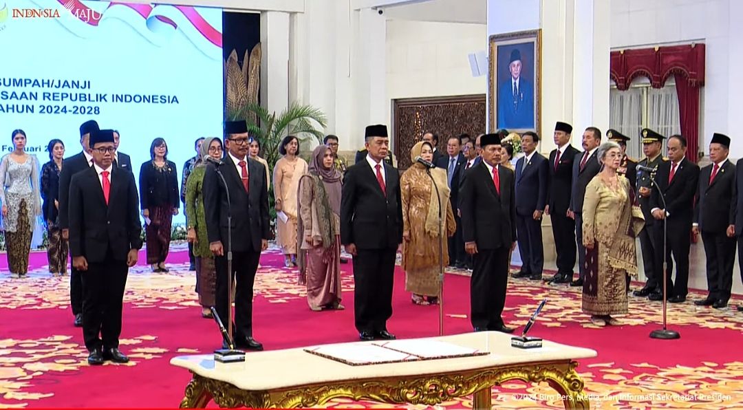 Jokowi Lantik Komisi Kejaksaan di Istana Negara Hari Ini