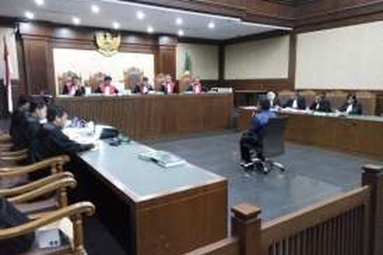 Sidang suap untuk pengurusan perkara Saipul Jamil atas Terdakwa Rohadi digelar di pengadilan Tipikor Jakarta, Senin (7/11/2016).