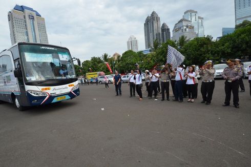 Mudik Gratis buat Pengguna Motor Honda Jakarta-Tangerang