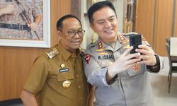 Bertemu Kapolda Riau, Pj Rahman Bahas Koordinasi Kegiatan-kegiatan Pemerintahan