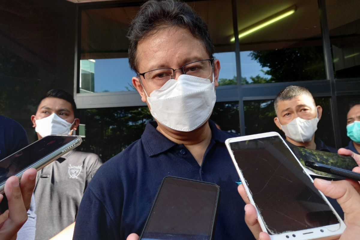 Menteri Kesehatan Budi Gunadi Sadikin saat ditemui di Gedung Kemenkes, Kuningan, Jakarta Selatan, Jumat (3/6/2022).