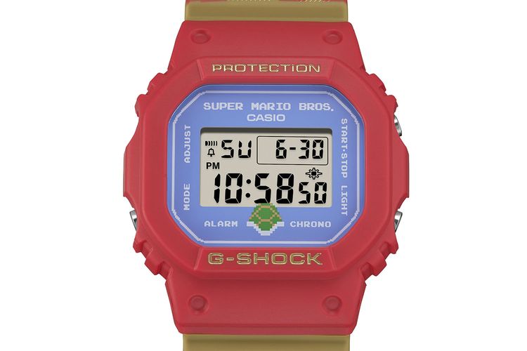 Casio x Nintendo G-Shock DW-5600SMB-4 Super Mario Bros