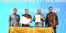 Tingkatkan Kualitas Infrastruktur, Bank Mandiri Perkuat Kemitraan dengan Pelindo