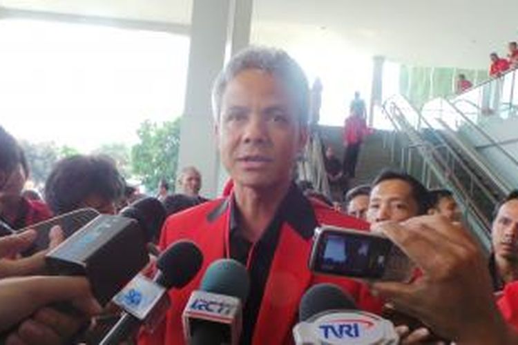 Kader PDI Perjuangan sekaligus Gubernur Jawa Tengah Ganjar Pranowo