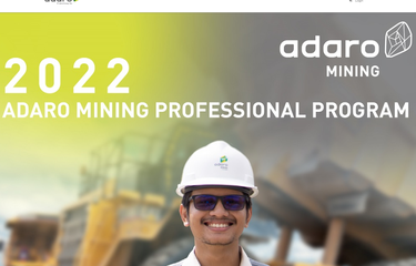 Adaro Mining membuka lowongan kerja bagi lulusan S1-S2 fresh graduates.