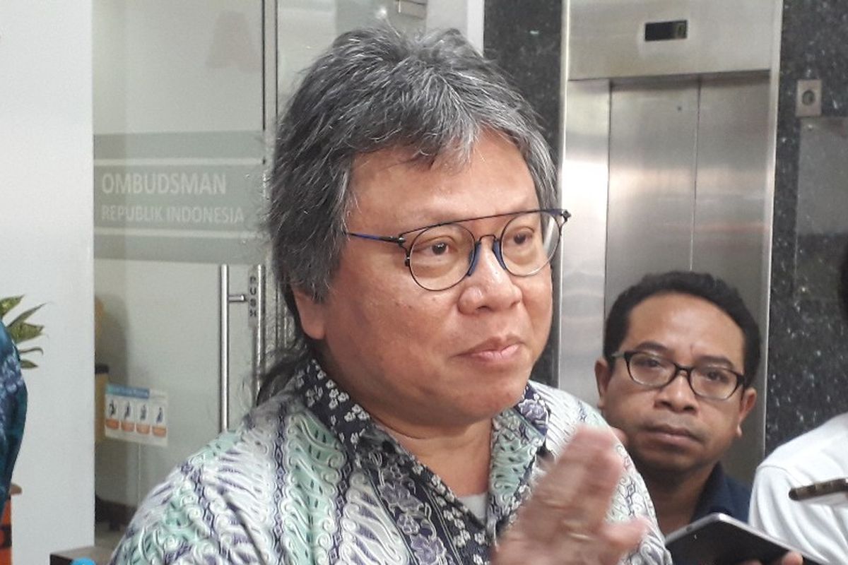 Ketua Asosiasi Pengguna Jasa Penerbangan Indonesia (APJAPI) Alvin Lie di Jakarta, Rabu (28/8/2019).