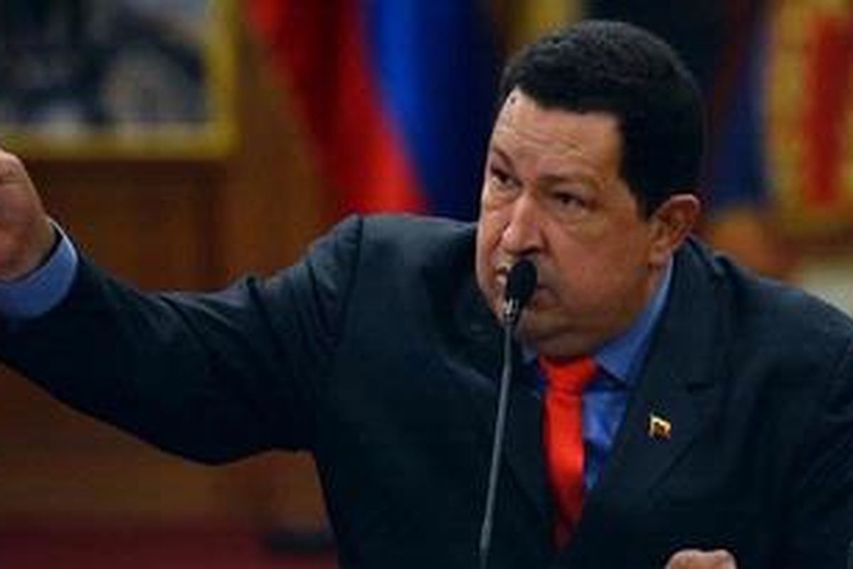 Presiden Venezuela, Hugo Chavez