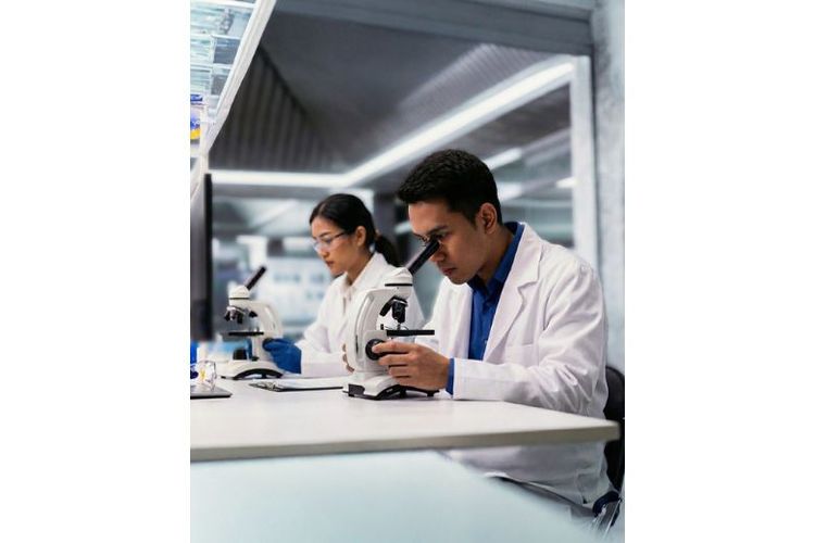 Ilustrasi laboratorium penguji. 