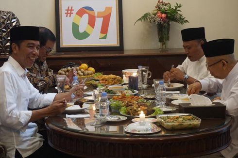 Undang Jokowi Makan Siang, Ma'ruf Amin Ingin Bangun Keakraban