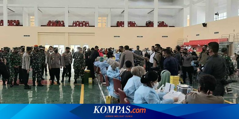 Capaian Vaksinasi di Banten Baru 14 Persen padahal Dekat Jakarta, Ini Pesan Kapolri dan Panglima TNI - Vimarsana News