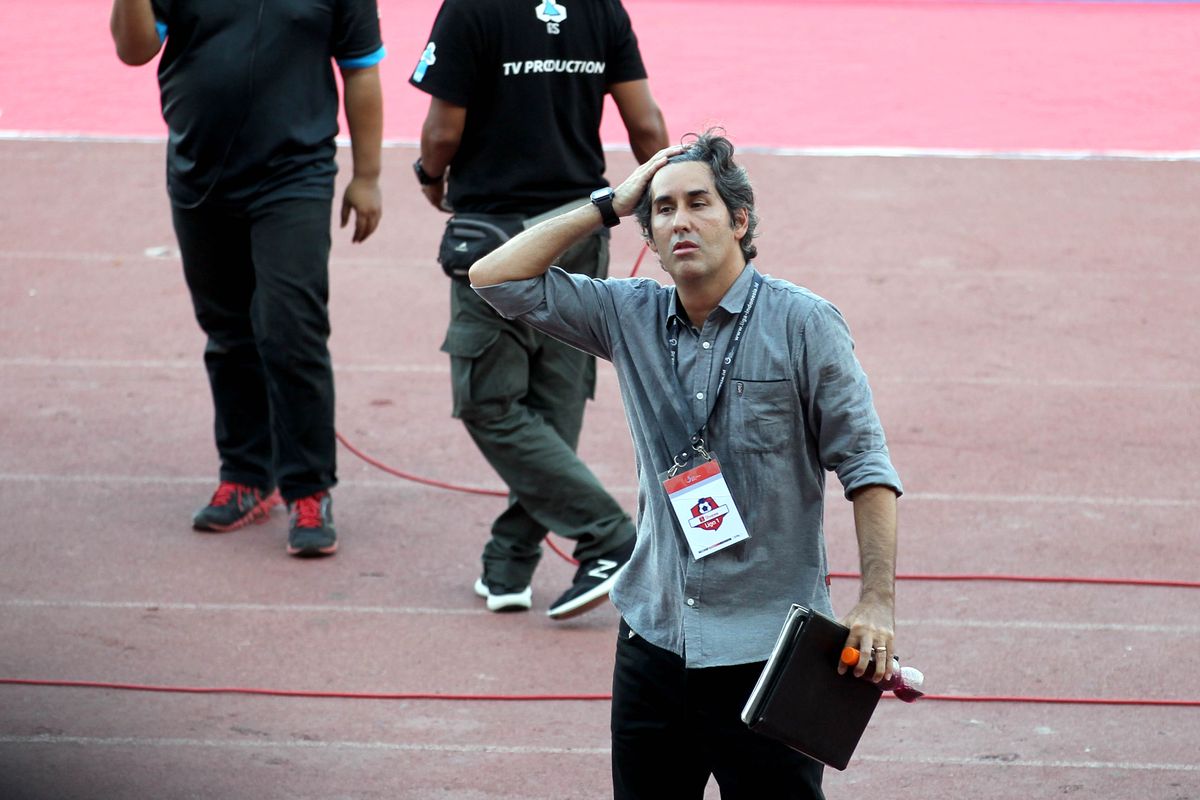 Pelatih Bali United kompetisi Liga 1 2019, Stefano Cugurra.