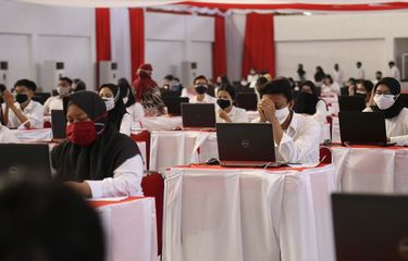 Ilustrasi tes CPNS. Formasi CPNS-PPPK Kemenag, Kemendikbud Ristek, dan Kemenag 2024.