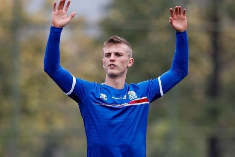 Pemain tim nasional Islandia dan PSV Eindhoven, Albert Gudmundsson.