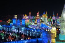 Ibarat Negeri Dongeng di Festival Es dan Salju Harbin