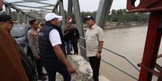Mendagri Tinjau Infrastruktur Jembatan Terdampak Bencana di Bireuen