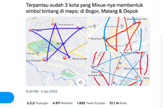 Twit Viral Lokasi Gerai Mixue Membentuk Tanda Bintang, Apakah Sengaja?