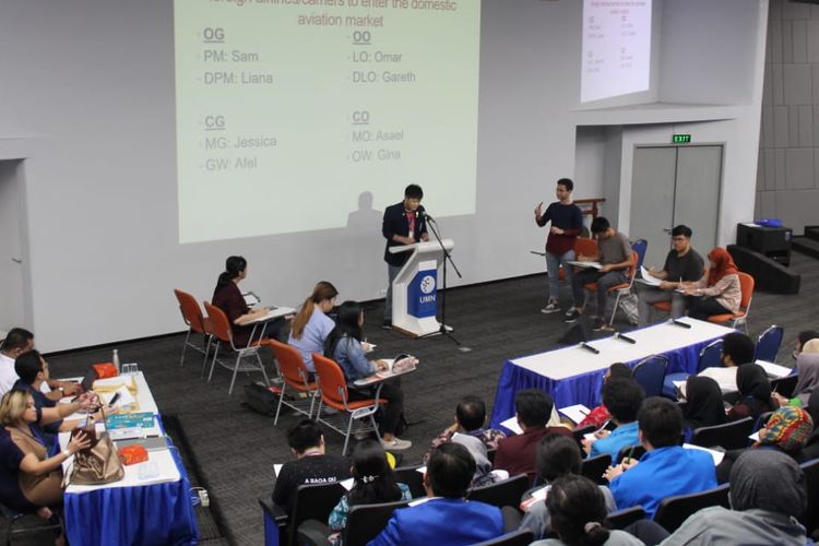 Sebanyak 53 universitas di wilayah DKI Jakarta berpartisipasi dalam kompetisi berbahasa Inggris National University Debating Championship (NUDC) tingkat wilayah yang berlangsung di kampus Universitas Multimedia Nusantara (UMN), Serpong, Tangerang, Banten dari 26 hingga 28 Juli 2019.