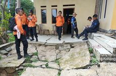 Puluhan Rumah Rusak akibat Tanah Bergerak di Bojong Koneng Bogor