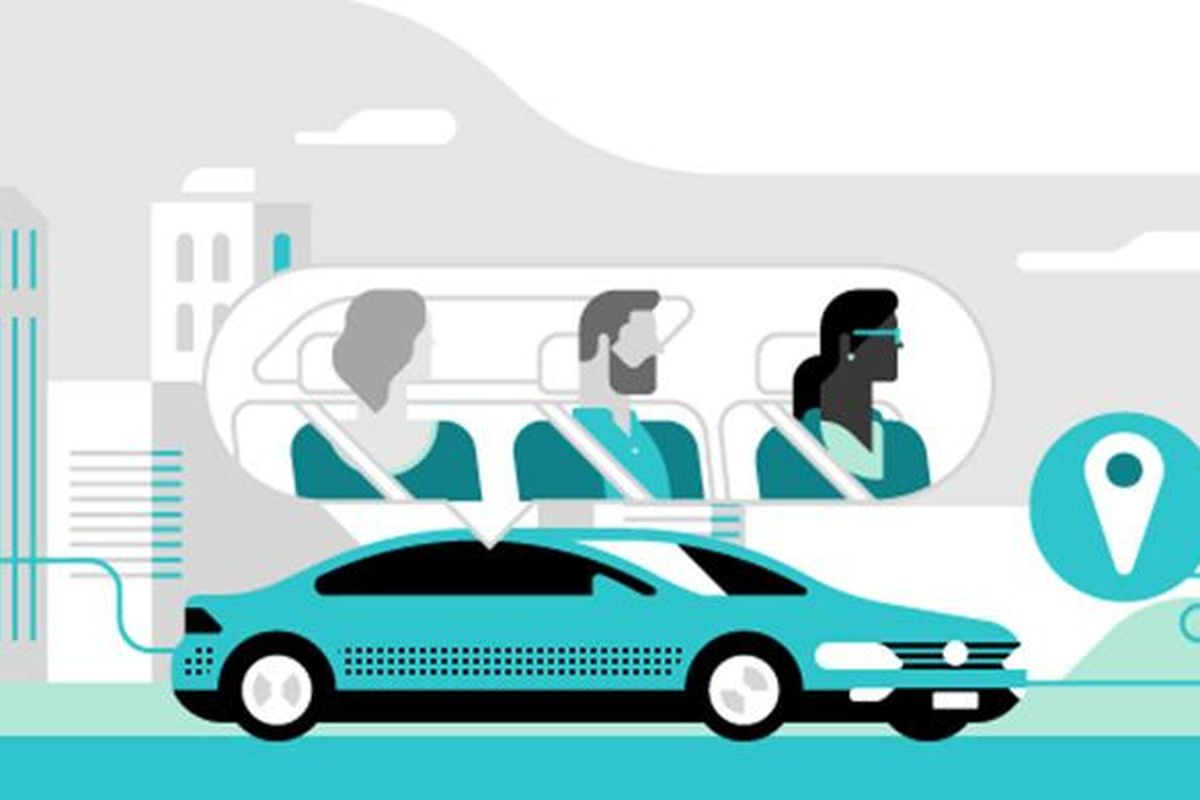 Ilustrasi UberPool