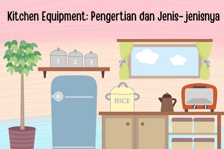 Kitchen equipment adalah semua peralatan dapur yang sulit dipindahkan. Contohnya kulkas dan freezer.