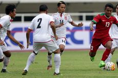 Gol Penalti Bikin Myanmar Unggul 2-1 atas Indonesia 