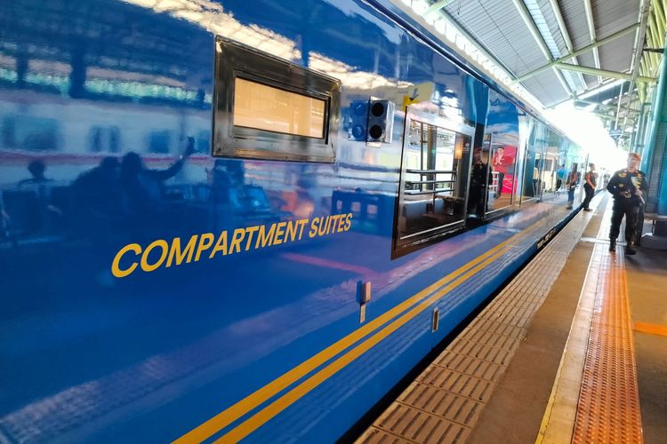 KAI menghadirkan pengalaman perjalanan mewah menggunakan Kereta Api Anjasmoro Suites Class Compartment relasi Gambir-Surabaya Pasar Turi PP mulai 24 Maret 2025.
