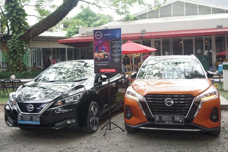 Nissan kenalkan dua mobil elektrikfikasinya di Pulau Bali