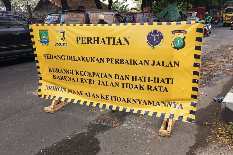 Daftar Jalan di Kota Tangerang yang Diperbaiki dan Jalur Alternatifnya