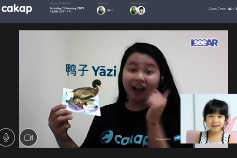 Anak Belajar Mandarin Kian Asyik dengan Augmented Reality