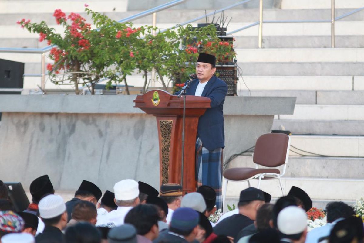 Asisten Pemerintahan dan Kesejahteraan Rakyat Seretaris Daerah Provinsi (Sekda) Jawa Barat (Jabar) Dedi Supandi dalam sebuah acara.