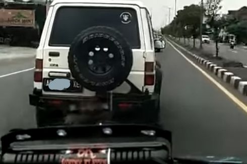Viral, Mobil Jip Diduga Halangi Ambulans di Klaten, Polisi Panggil Kedua Pengemudi