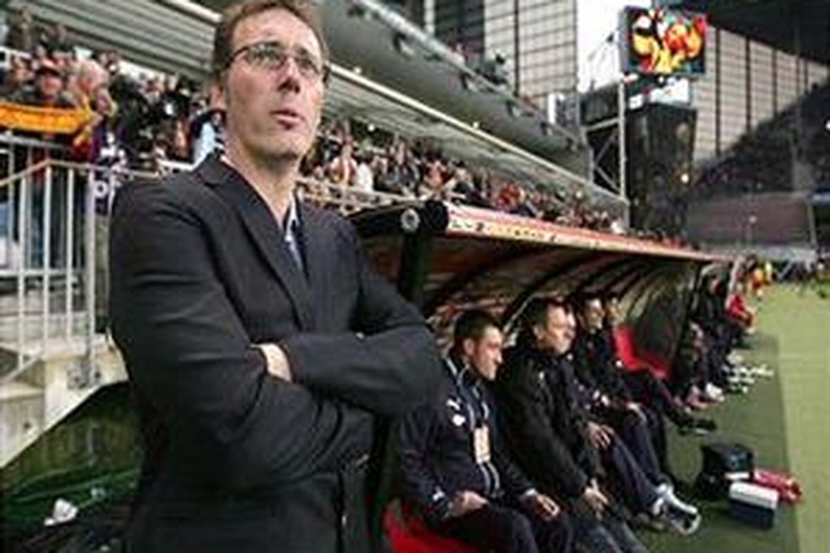 Calon pelatih tim nasional Perancis, Laurent Blanc.