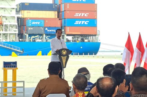 Resmikan MNP, Jokowi: Pelabuhan Terbesar Setelah Tanjung Priok