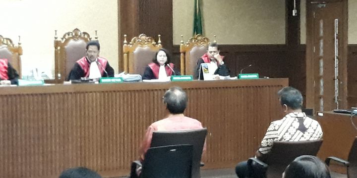 Made Oka Masagung dan Irvanto Hendra Pambudi bersaksi di Pengadilan Tipikor Jakarta, Rabu (14/3/2018).
