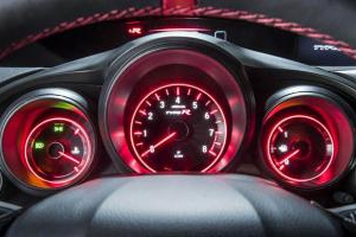 Instrument cluster Honda Civic Type R.