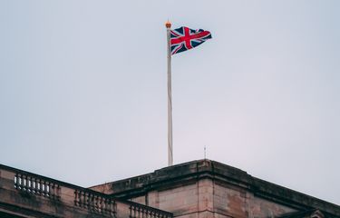 Ilustrasi bendera United Kingdom.