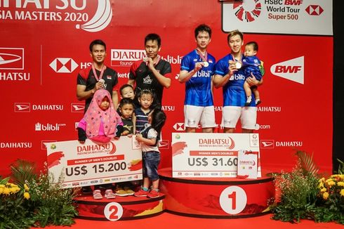 Berjaya, Indonesia Sabet 3 Gelar di Daihatsu Indonesia Masters 2020