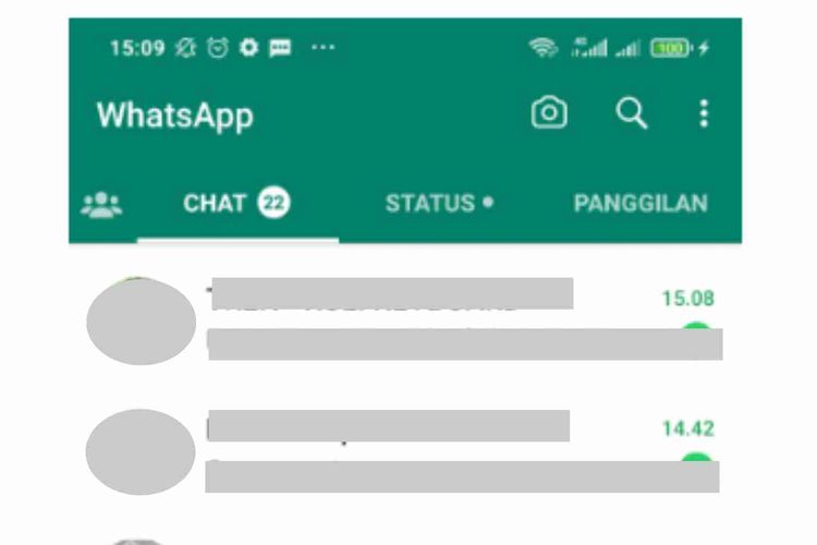 tampilan baru WhatsApp